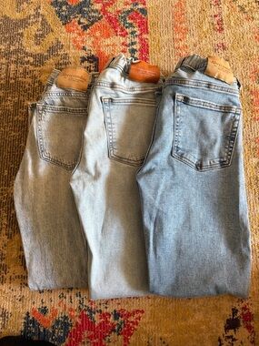 LIKE NEW Boys Kids Abercrombie & Fitch Jeans (3 pairs) (size 13/14)